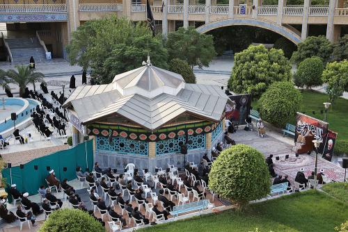 مراسم عزاداری سالار شهیدان در جامعه الزهرا  (30)