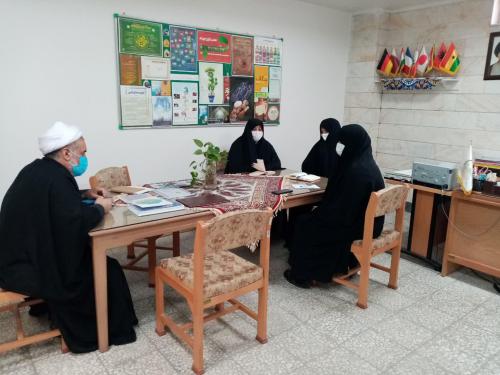 بازدید حجت الاسلام دیانی از مرکز آموزش های کوتاه مدت