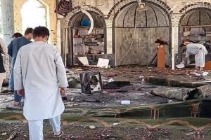 انفجار مسجد قندوز افغانستان